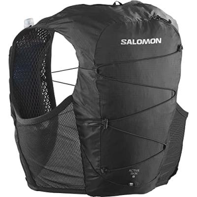 SALOMON  - Active Skin 8 Set - Gilet de running taille 8 l - XL, noir