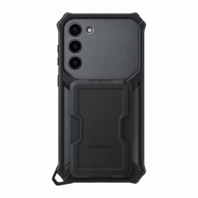SAMSUNG Coque arri&egrave;re Rugged Gadget originale  Galaxy S23 Plus - Titan