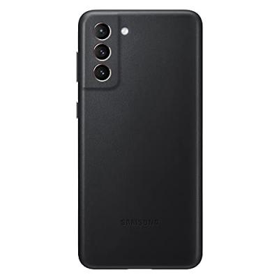 SAMSUNG Coque smartphone EF-VG996LB Coque en cuir S21 Plus Noir