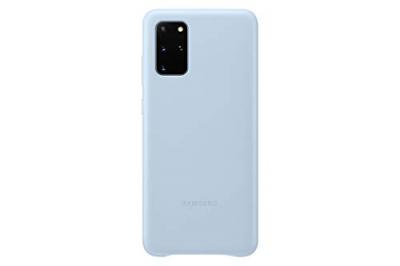 SAMSUNG  ef-vg985ll - coque en cuir galaxy s20+ bleu
