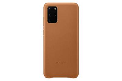 SAMSUNG  ef-vg985la - coque en cuir galaxy s20+ marron