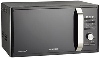 SAMSUNG  MG23F302TAK Four Micro-Ondes 23L 800W 230V C&eacute;ramique Autonome Noir