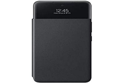 SAMSUNG Etui Officiel Galaxy A53 5G Fen&ecirc;tre Tactile Porte carte  S View Wallet Cover Noir