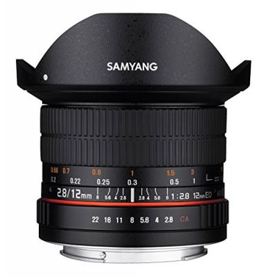 SAMYANG  12 Mm F2.8 Ed As Ncs Mft Micro 4/3 Lens Noir