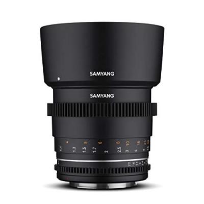 SAMYANG  85 mm T1.5 VDSLR MK2 monture Fuji X objectif vid&eacute;o