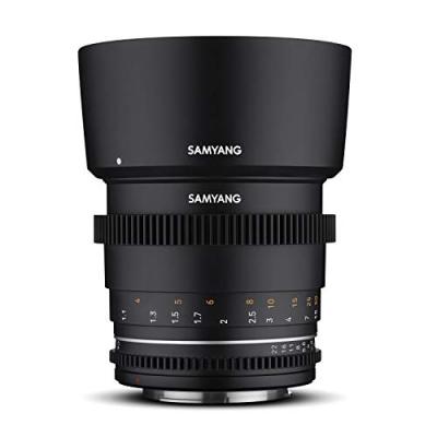 SAMYANG  85 mm T1.5 VDSLR MK2 monture Micro 4/3 objectif vid&eacute;o