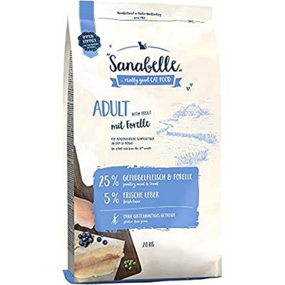 SANABELLE  Adult &agrave; la truite pour chat 2 kg