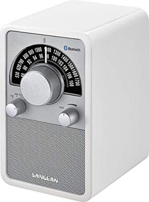 SANGEAN  WR-15BT Radio portable Bluetooth Laqu&eacute; Blanc