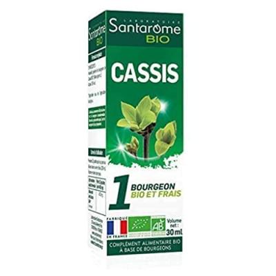 SANTAROME Bourgeon Cassis Bio 30 ml 
