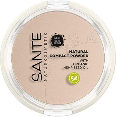 SANTE  Poudre Compacte Naturelle 9 gr 01 Ivoire frais