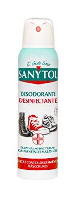 MARCA Sanytol D&eacute;odorant chaussures d&eacute;sinfectant Spray 150 ml
