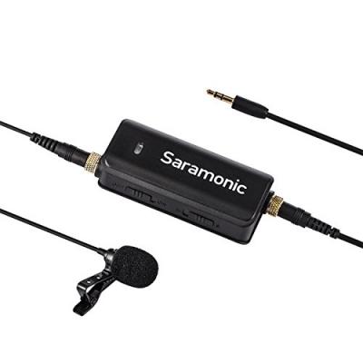 SARAMONIC  LavMic Microphone &agrave; Rabat Noir