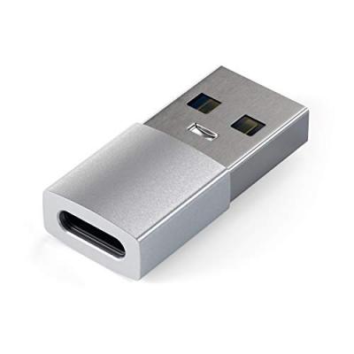 SATECHI Adaptateur  USB-A &agrave; USB-C - Argent