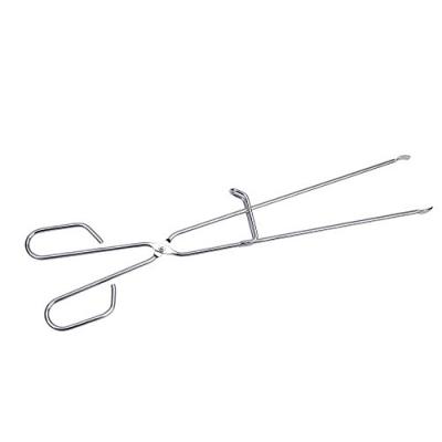 GENERIQUE Pince pour barbecue avec manchons autobloquants - inox - 45 cm