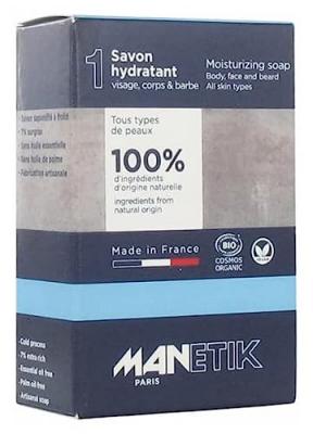 MANETIK Savon hydratant corps, visage et barbe 100 g 