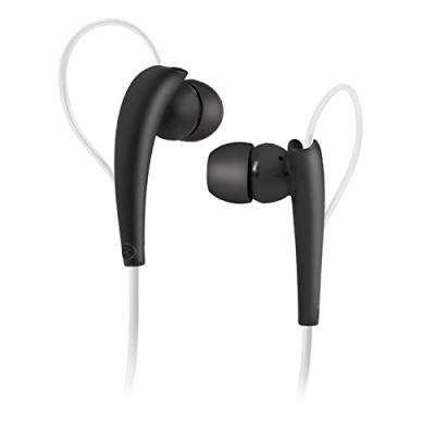  Ecouteurs st&eacute;r&eacute;o intra-auriculaires Noir