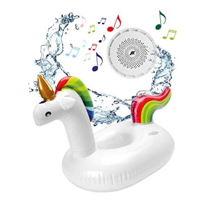 MUSIC HERO Enceinte sans fil avec flotteur gonflable-