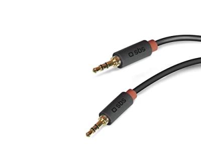 SBS C&acirc;ble audio st&eacute;r&eacute;o Jack 3,5 mm pour mobiles et smartphones