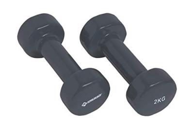 SCHILDKROT FITNESS Schildkr&ouml;t Fitness, lot de 2 halt&egrave;res, 2x2kg, en vinyle, anthracite