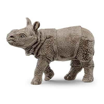SCHLEICH  14860 - Wild Life B&eacute;b&eacute; Rhinoc&eacute;ros Indien