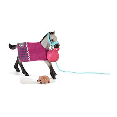 SCHLEICH  HORSE CLUB Poulain joueur, Figurine