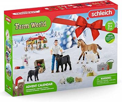 SCHLEICH  - 98643 - Calendrier de l'Avent Horse Club 2022 Multicolore