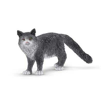 SCHLEICH  farm world 13893 - figurine chat maine coon