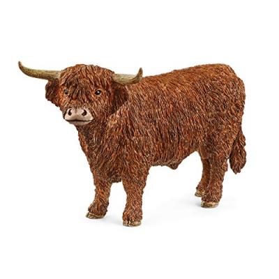 SCHLEICH  Figurine taureau Highland Farm World 13919