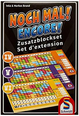 SCHMIDT  Spiele 49345 Lot de 3 Blocs suppl&eacute;mentaires
