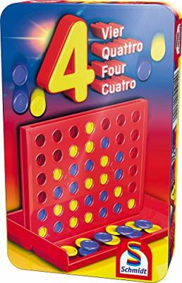 SCHMIDT  Spiele- Jeu de Voyage Quatre Victoires, 51214, Multicoloured