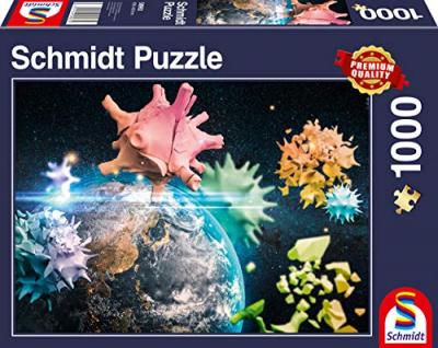 SCHMIDT SPIELE Puzzle Plan&egrave;te Terre 2020 
