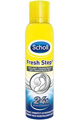 DR SCHOLL S SCHOLL - Spray Anti-Transpirant Fresh Step 24h - 5 Flacons de 150 ml