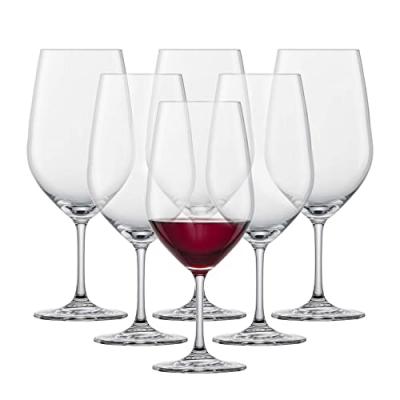 SCHOTT ZWIESEL  - Vi&ntilde;a Verre &agrave; vin rouge, Bordeaux, 640 ml (set de 6)