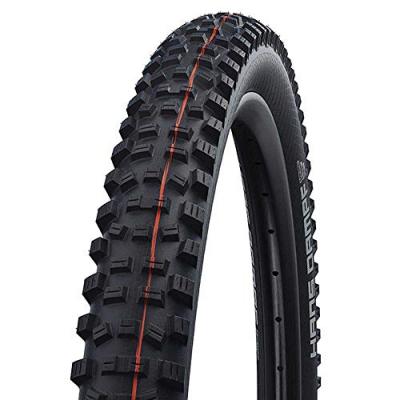 SCHWALBE Pneu VTT  Hans Dampf SnakeSkin - Noir} - Folding Bead, Noir}