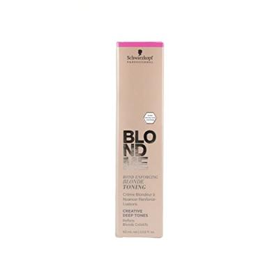 SCHWARZKOPF Cr&egrave;me blondeur &agrave; nuancer marron profond BlondMe  60ml