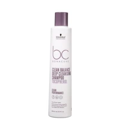 SCHWARZKOPF  bonacure clean balance champ&uacute; tocopherol 250 ml