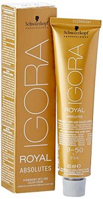 SCHWARZKOPF  Igora Royal Absolutes Hair Colour No. 9-50 60ml