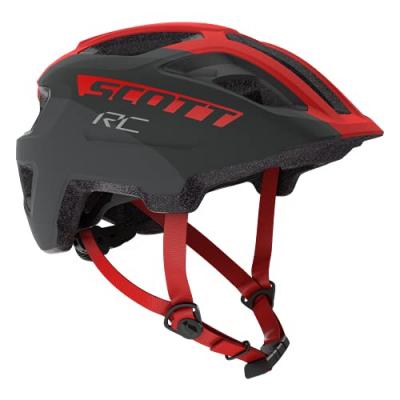 SCOTT  275232 Casque de v&eacute;lo Unisexe pour Enfant, Gris/RD RC, 1 Taille