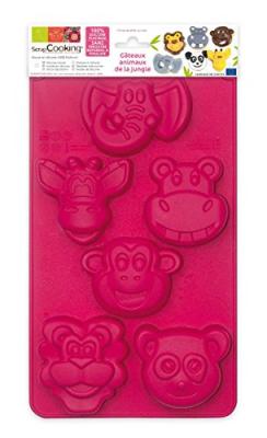 SCRAPCOOKING SCRAP COOKING  Moule Silicone Animaux de la Jungle