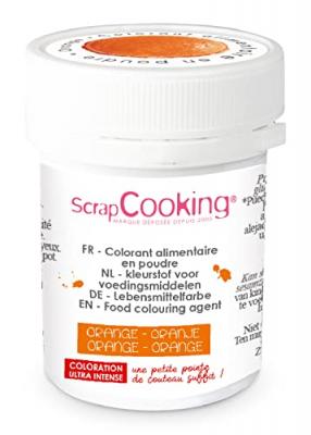SCRAPCOOKING Colorant alimentaire (artificiel) - Orange - 