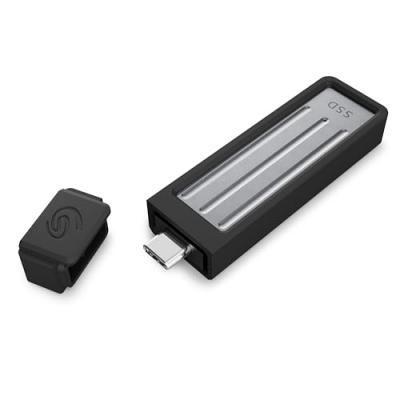 SEAGATE Disque dur externe  stmx1000400 gris 1 tb ssd 