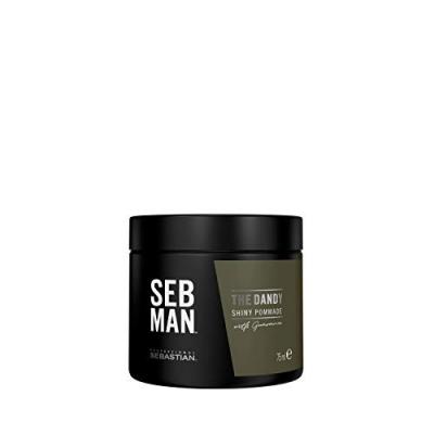 SEBASTIAN PROFESSIONAL SEB MAN - Sebman The Dandy Shiny Pommade 75 ml Cire capillaire