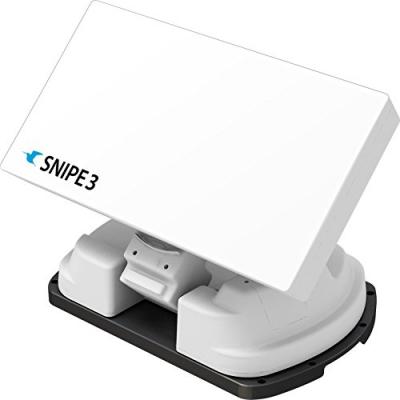 Selfsat Snipe V3 Twin Blanc, Satellites Antenne Automatique &ndash; White Line