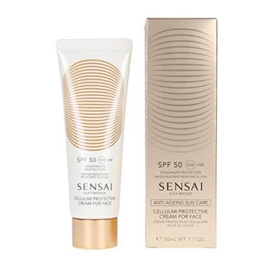 SENSAI  SILKY BRONZE Cellular Protective Cream For Face SPF 50+, 50 ml