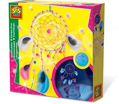 SES CREATIVE  cr&eacute;ez votre propre dreamcatcher 7-pi&egrave;ces