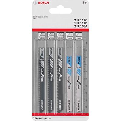 BOSCH Set calar: U111C, U111D, U118A: 5uds