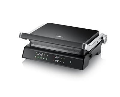 SEVERIN  SEVINI Comfort KG2399 Grill &agrave; contact noir,argent 