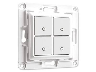 SHELLY Home  accessories ""wall switch 4"" wandtaster 4-fach wei&szlig;
