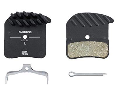SHIMANO Plaquettes de frein organique  H03A Ice Tech pour mod&egrave;les Sain