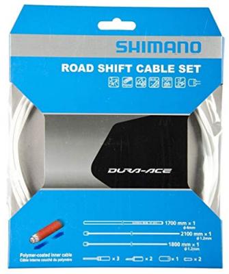 SHIMANO C&acirc;bles de vitesse de route  (c&acirc;bles internes recouverts de polym&egrave;re)